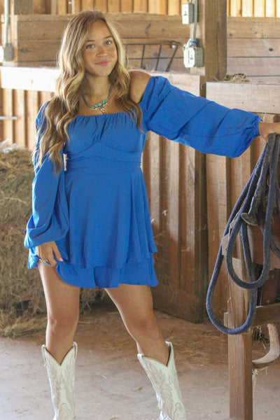 The Laney Romper Dress